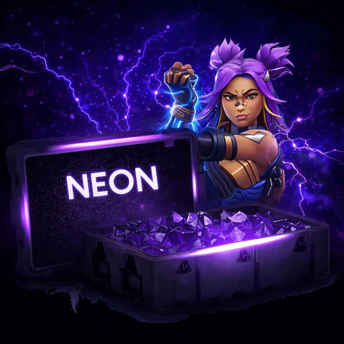 VALORANT NEON RANDOM HESAP⚡ | DEĞERLİ SKINLER