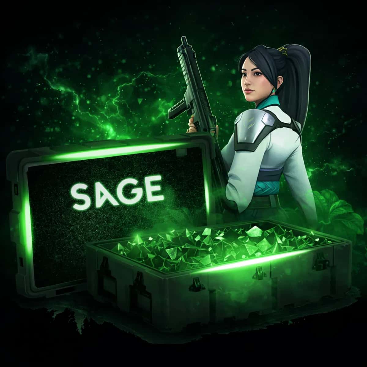 VALORANT SAGE RANDOM HESAP 🌿 | EN UYGUN FİYAT