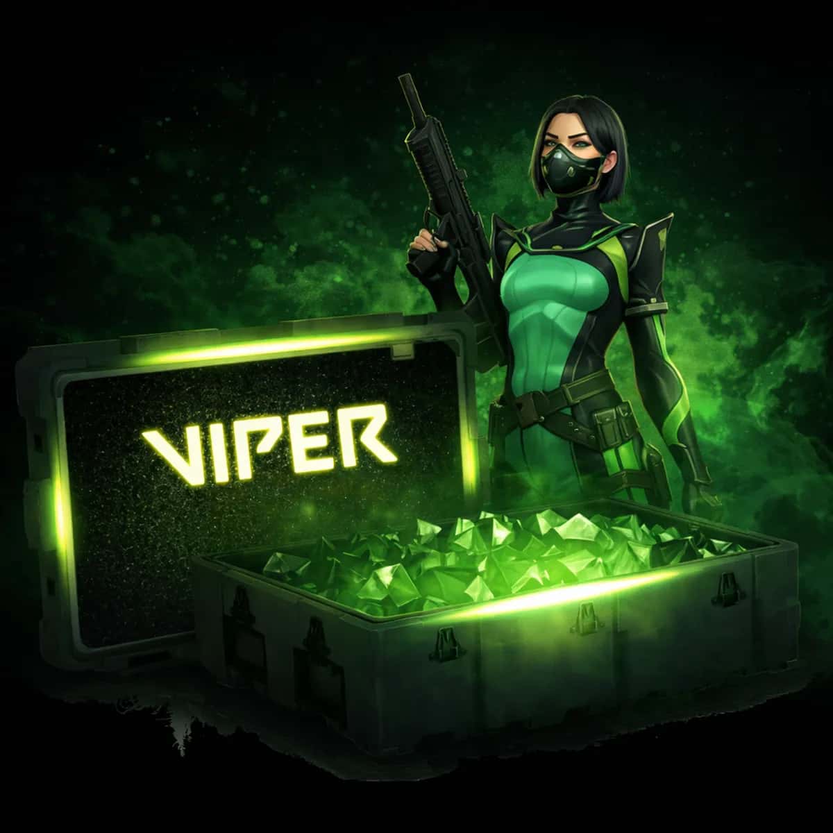 VALORANT VIPER RANDOM HESAP ☠️ | ZEHRİN GÜCÜ SKINLERDE