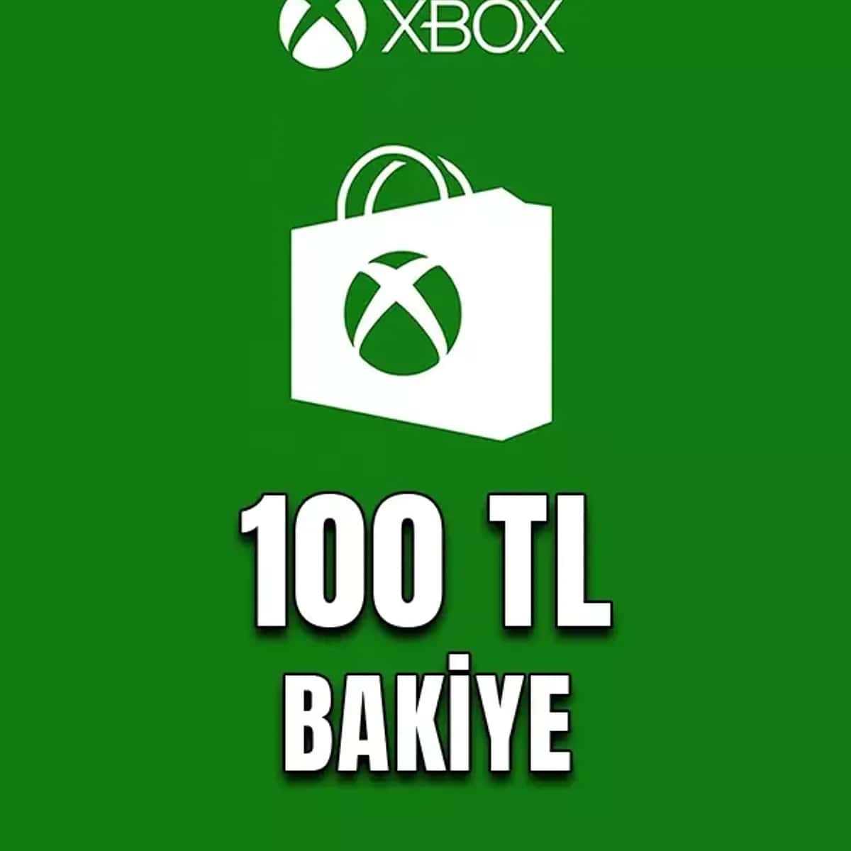 Xbox Live 100 TL Dijital Hediye Kartı