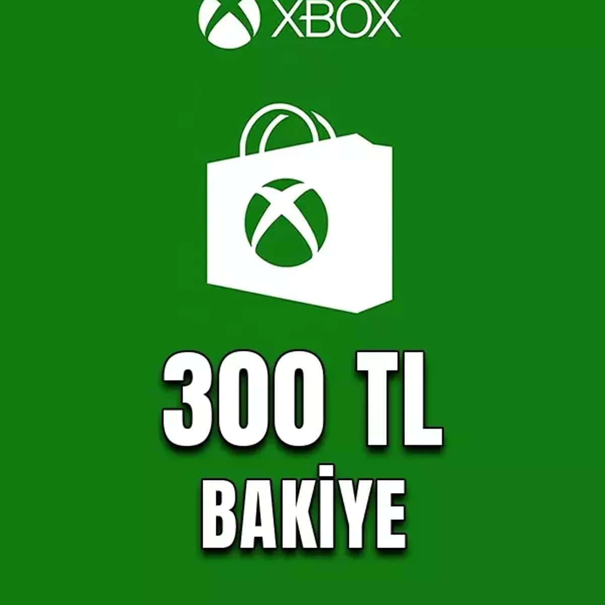 Xbox Live 300 TL Dijital Hediye Kartı