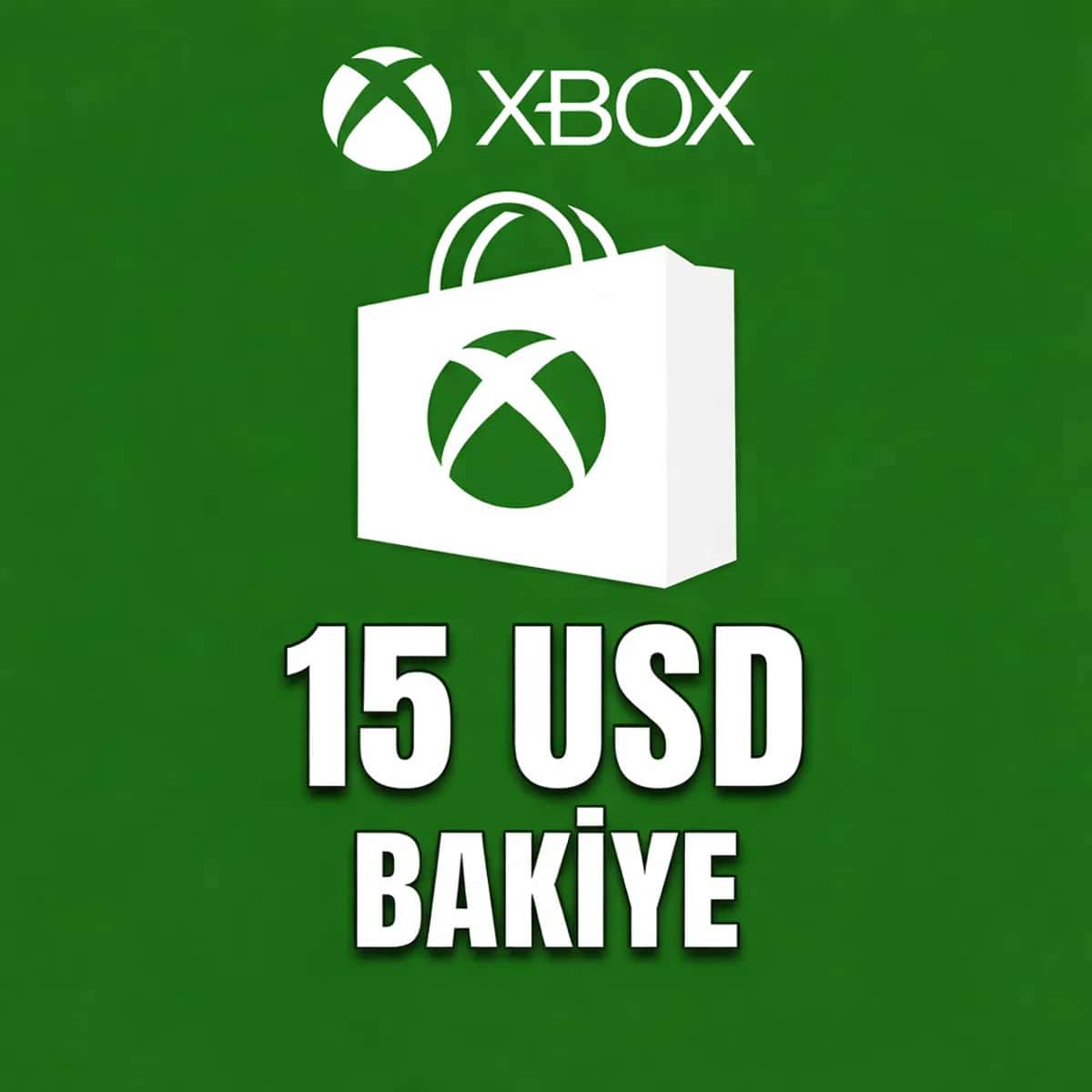 Xbox Live Gift Card – 15 USD Wallet