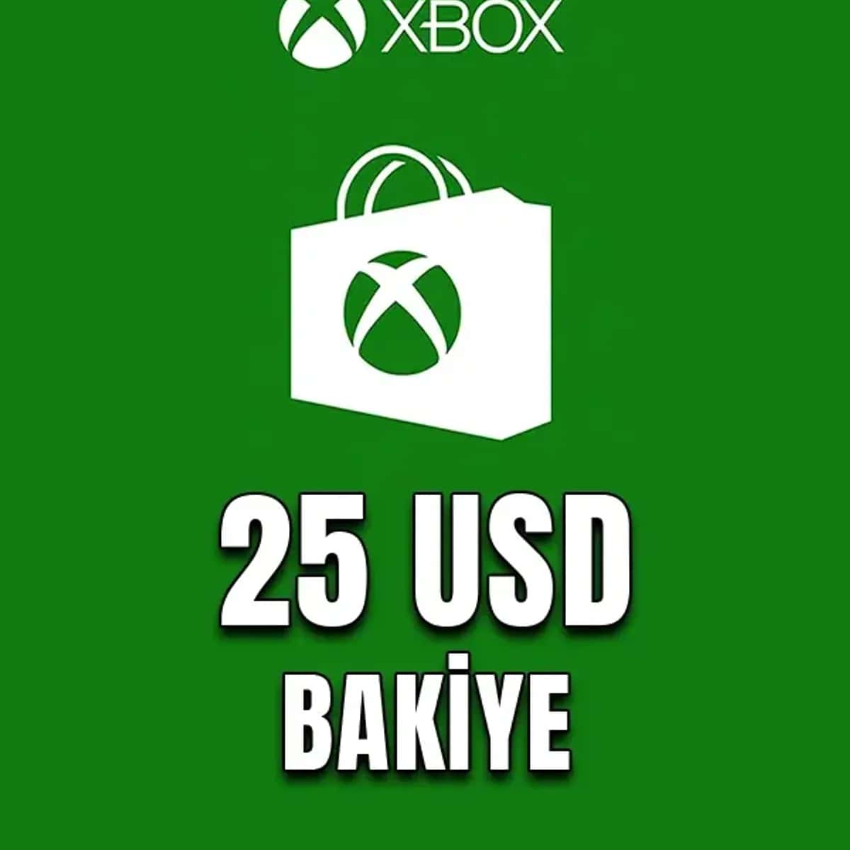 Xbox Live Gift Card – 25 USD Wallet
