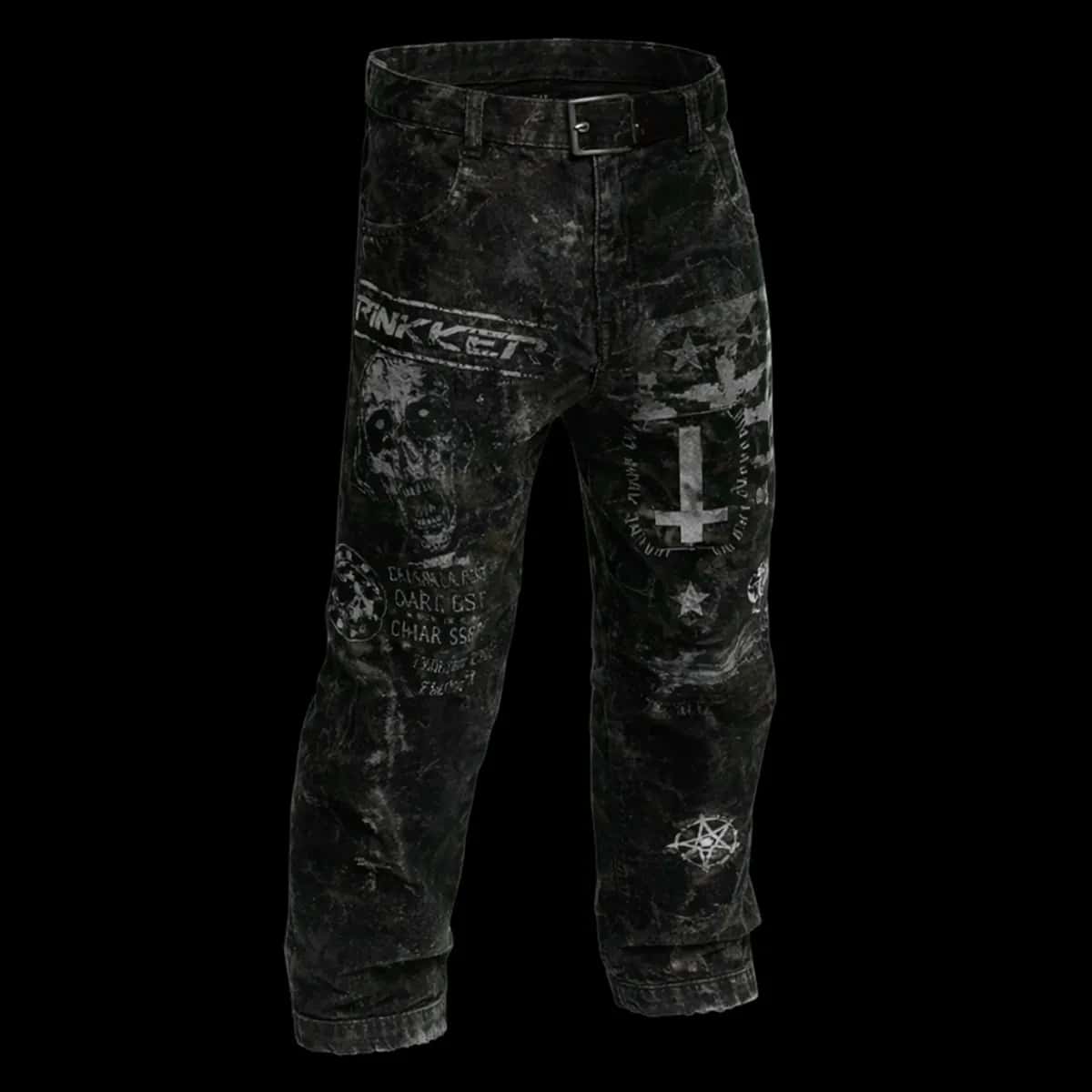 Punk Rock Pants - Ucuz Fiyatlı