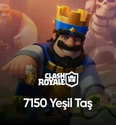 Clash Royale 7150 Yeşil Taş