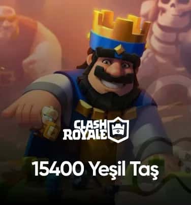 Clash Royale 15400 Yeşil Taş