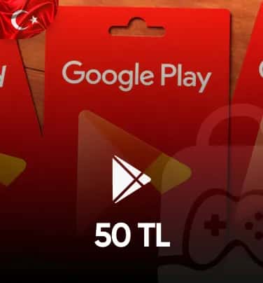 Google Play 50 TL  Hediye Kartı
