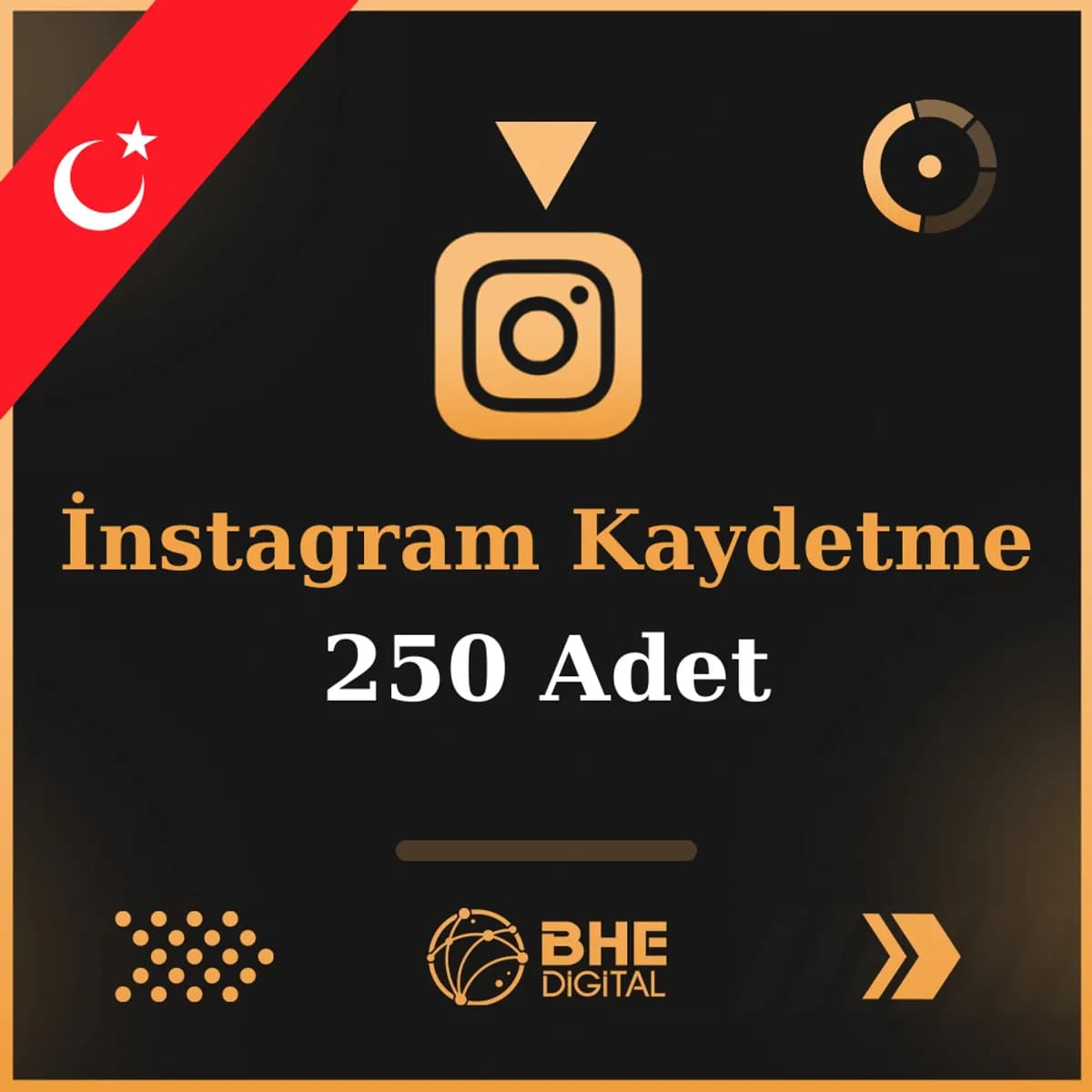 💎 Keşfet Garantili  250 Adet Instagram Kaydetme 