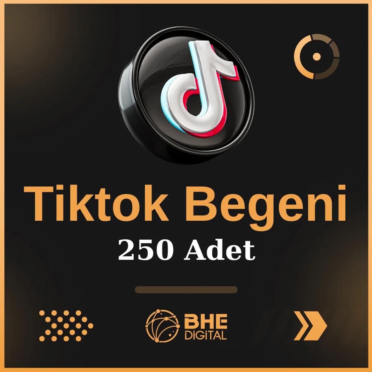 🌟250 Adet Kaliteli  TikTok Beğeni 💥 