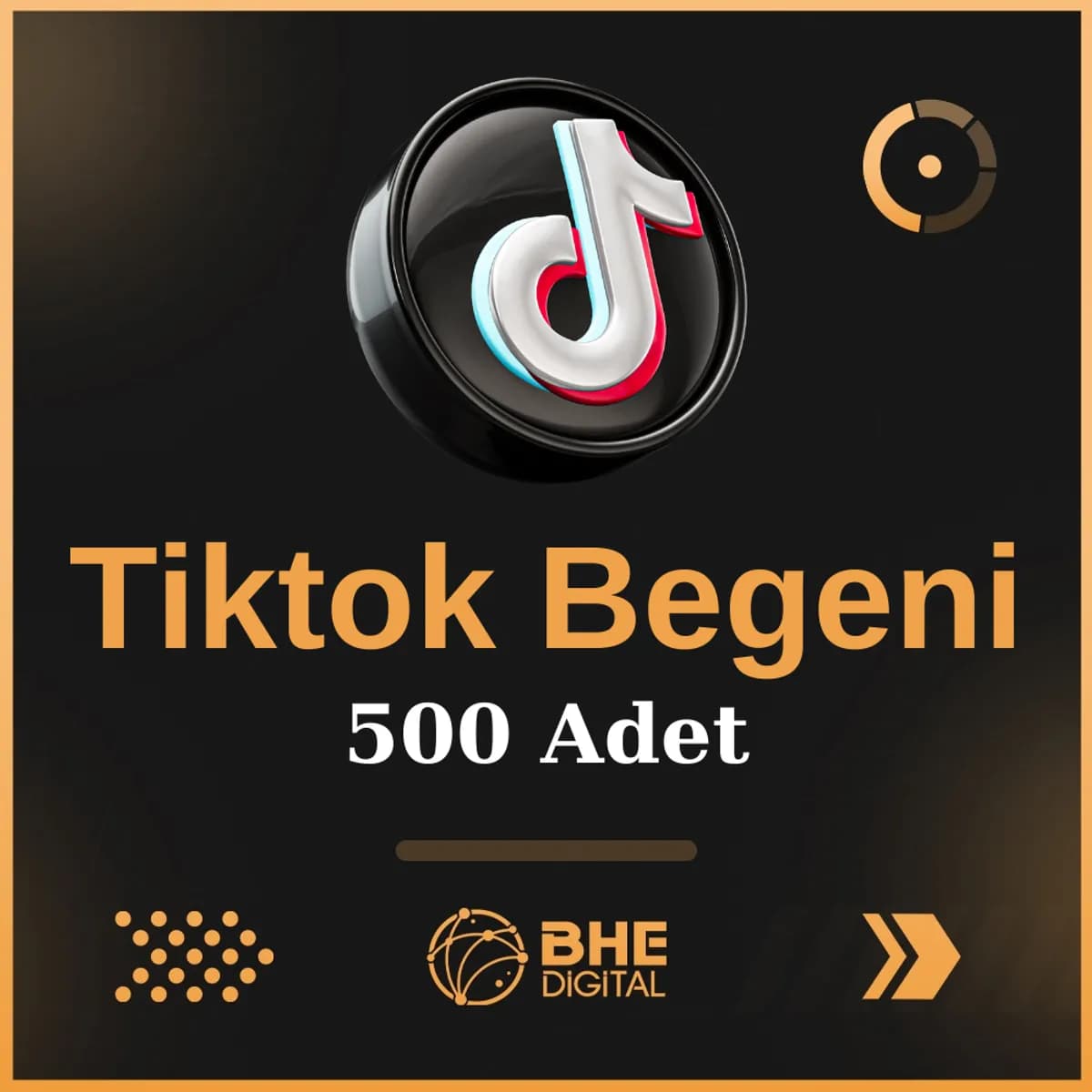 🌟500 Adet Kaliteli  TikTok Beğeni 💥 