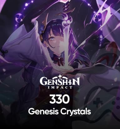Genshin Impact 330 Genesis Crystals