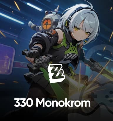 Zenless Zone Zero 330 Monochrome
