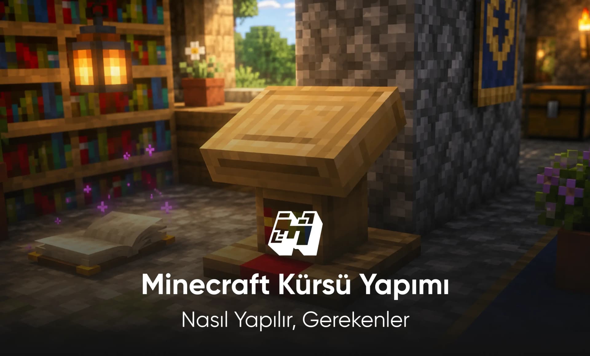 Minecraft Kürsü Yapımı (Nasıl Yapılır, Gerekenler)