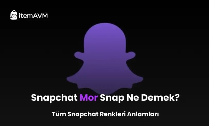 Snapchat Mor Snap Ne Demek? Tüm Snapchat Renkleri Anlamları 