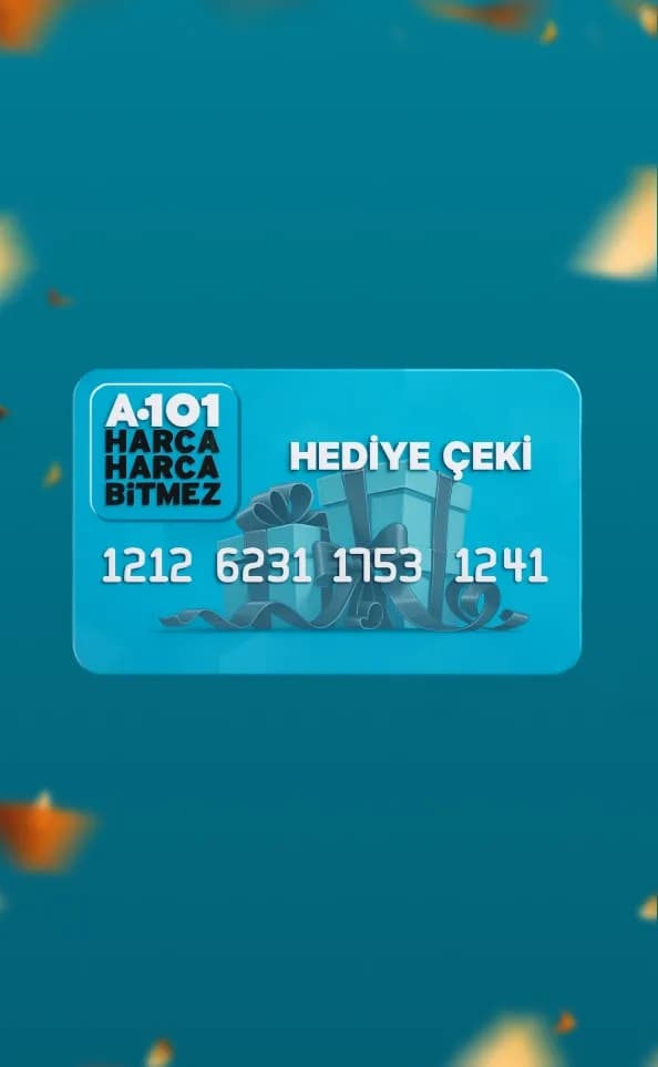 A101 Hediye Kartı