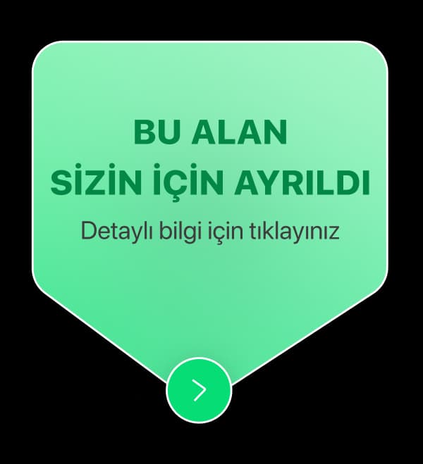 Bu Alan Sizin İçin Ayrıldı