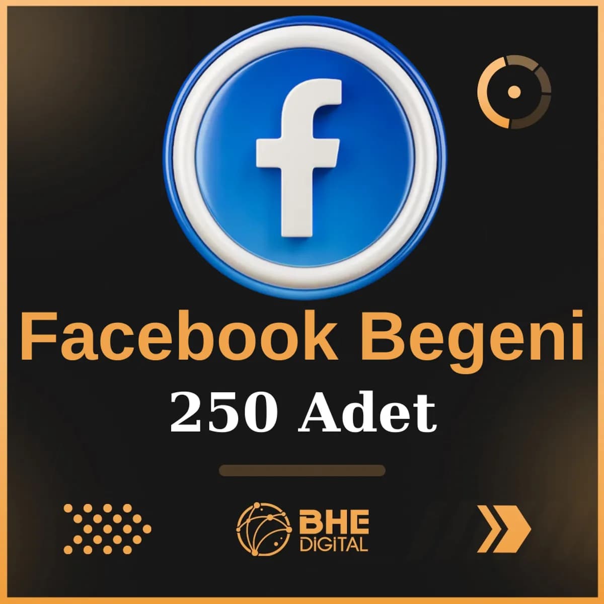250 Adet Facebook Beğeni - Keşfet Etkili