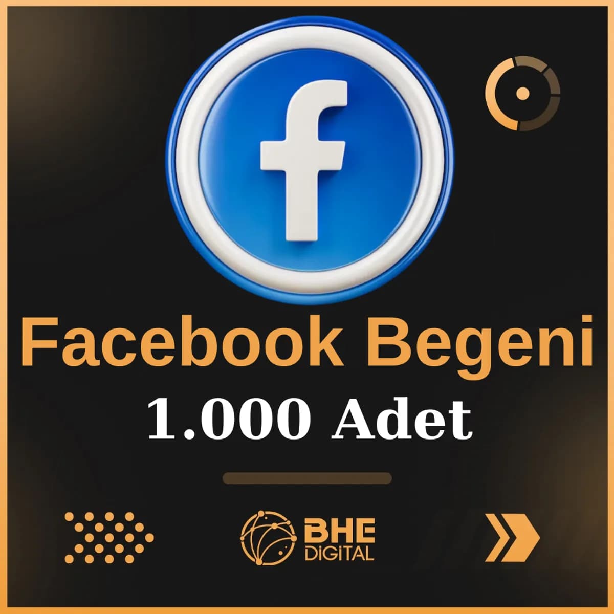 1.000 Adet Facebook Beğeni - Keşfet Etkili