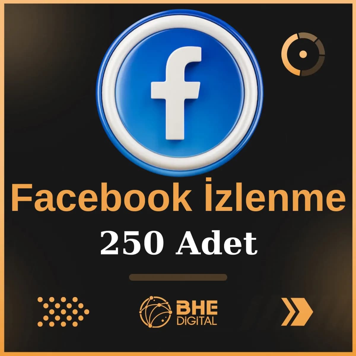 Facebook 250 Adet Video İzlenme