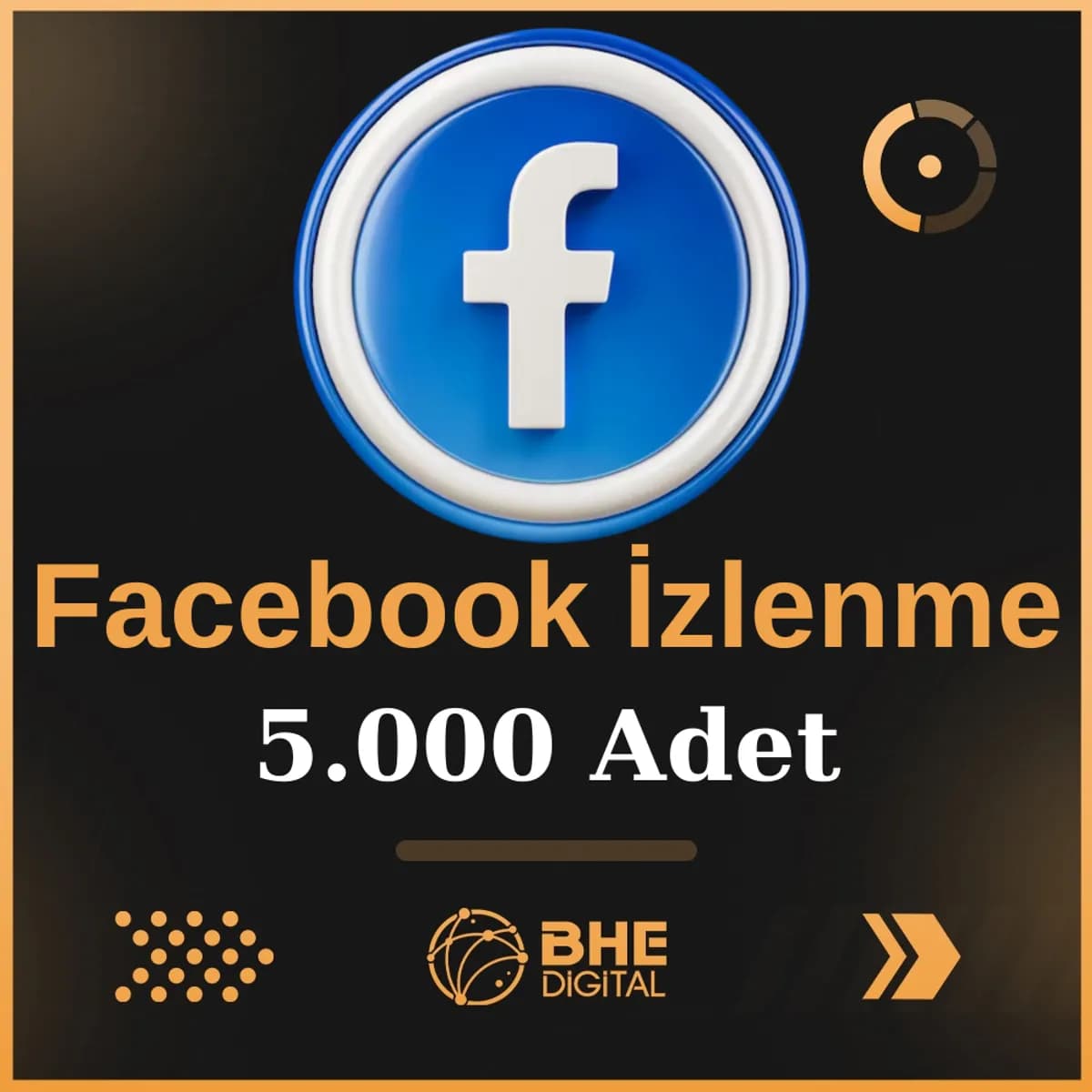 Facebook 5.000 Adet Video İzlenme