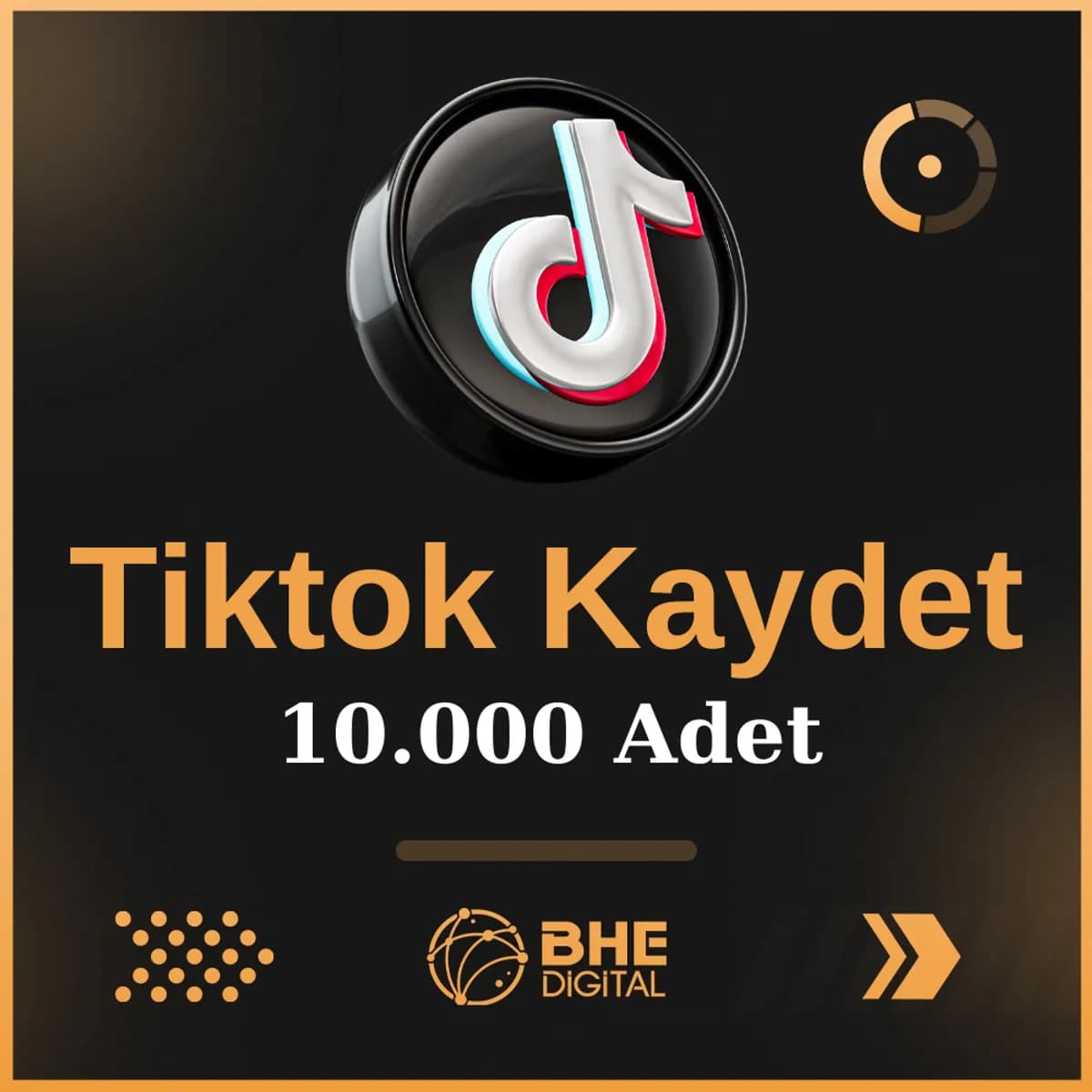 Tiktok Gönderi 10.000 Kaydetme