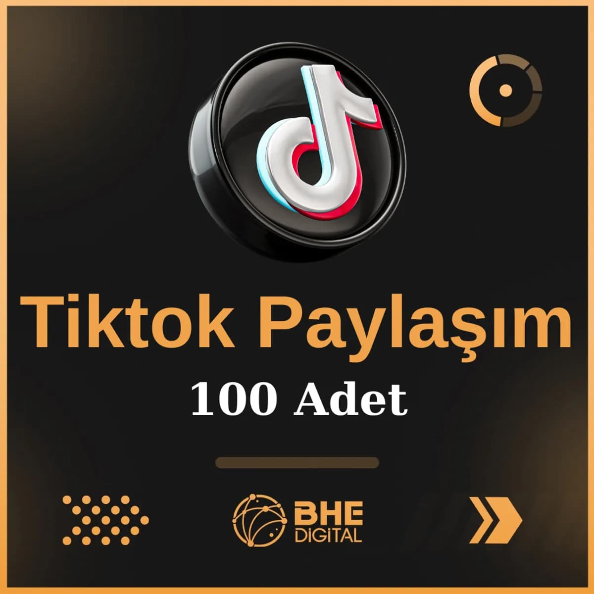 Tiktok 100 Adet Video Paylaşım