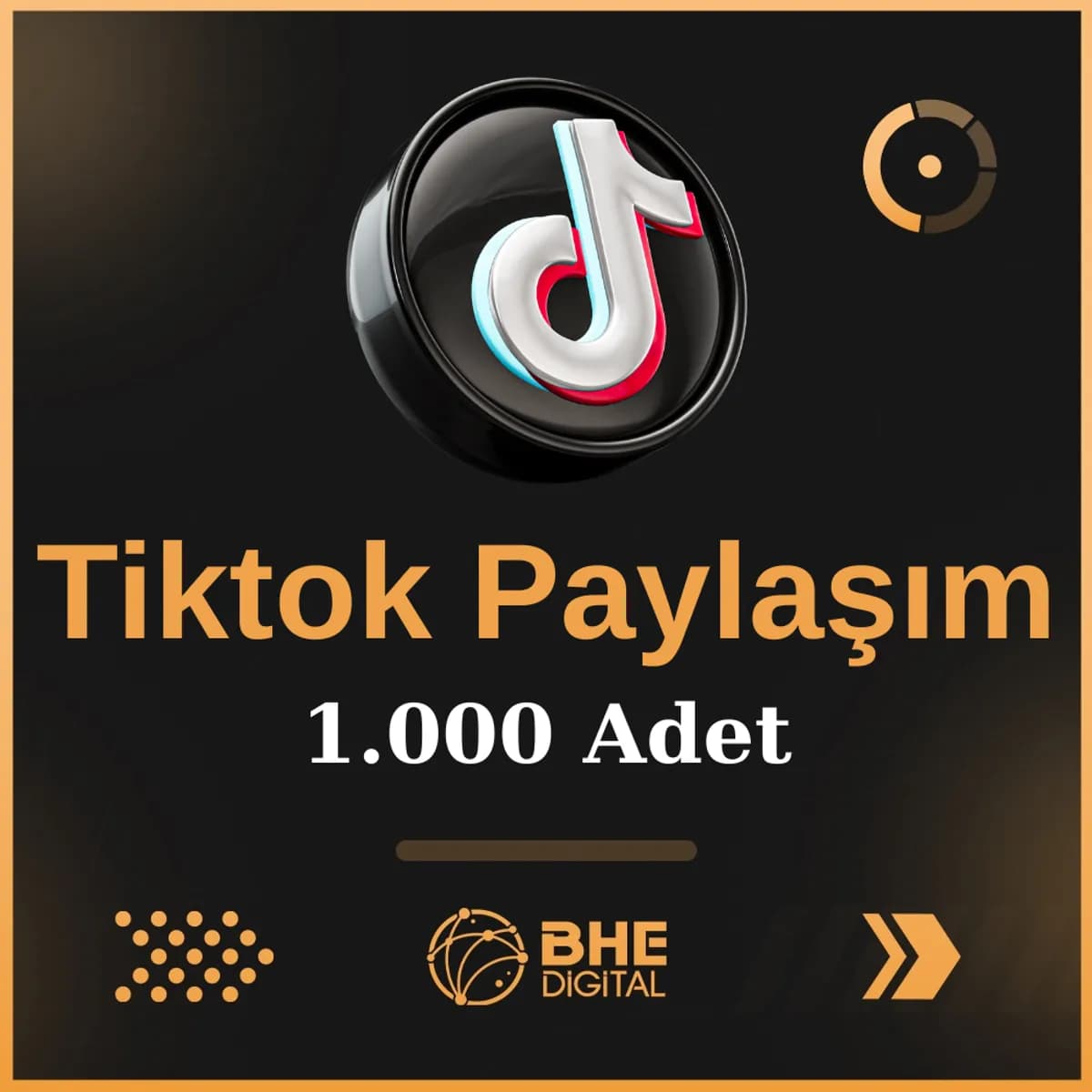 Tiktok 1.000 Adet Video Paylaşım