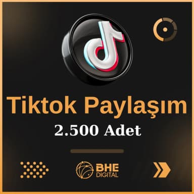 Tiktok 2.500 Adet Video Paylaşım
