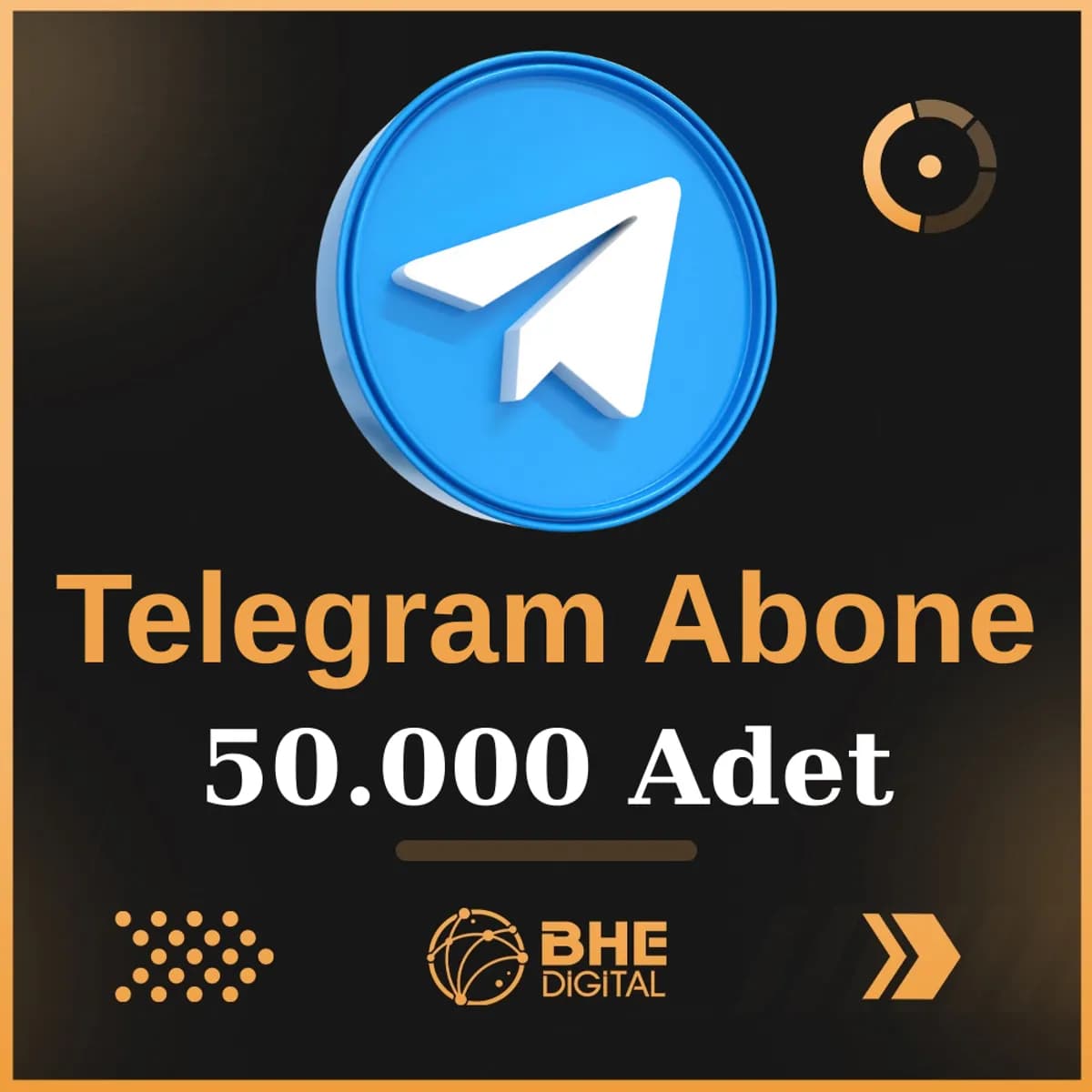 Telegram Kaliteli 50.000 Abone ( Üye ) 