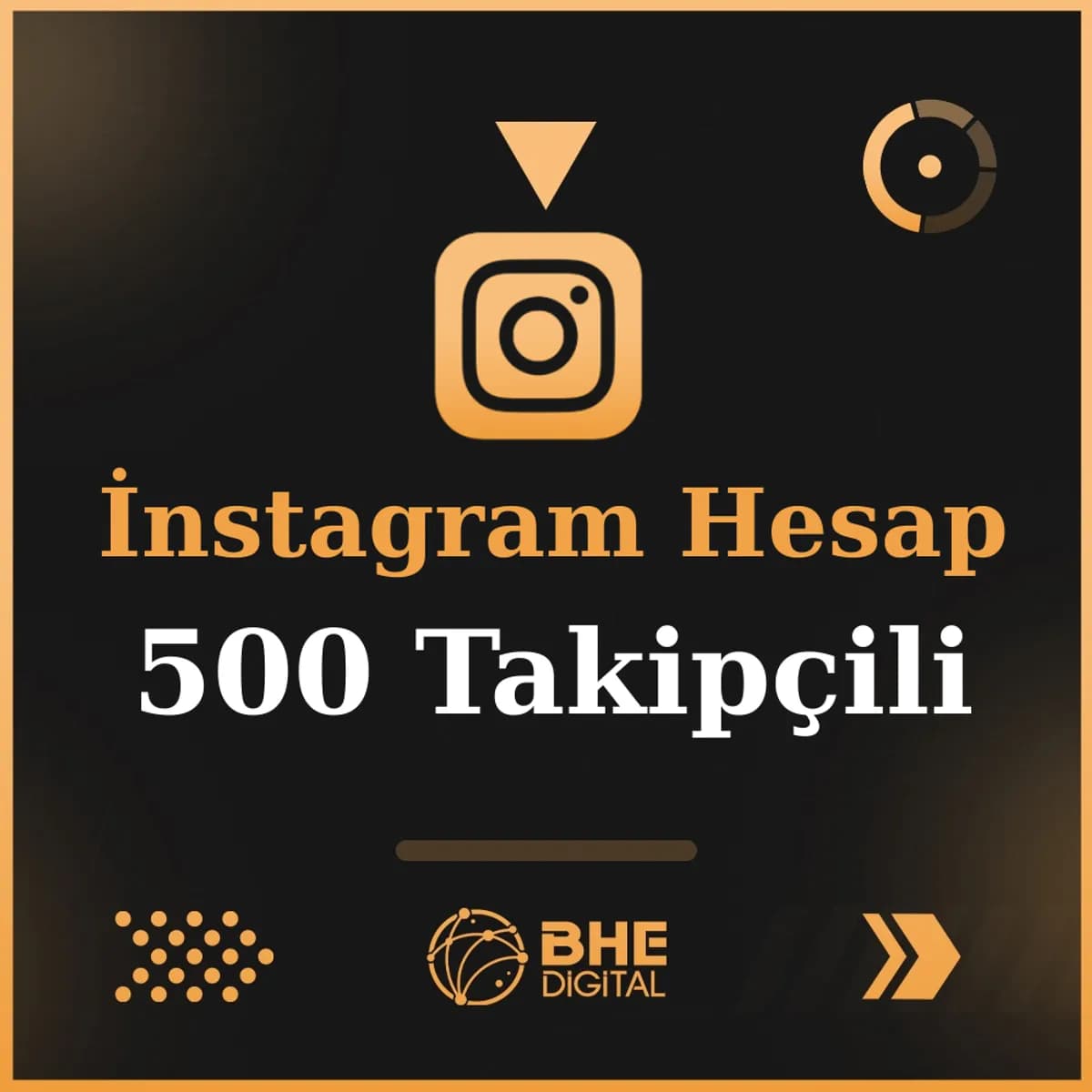 Hazır 500 Takipçili Eski Temiz Instagram Hesabı
