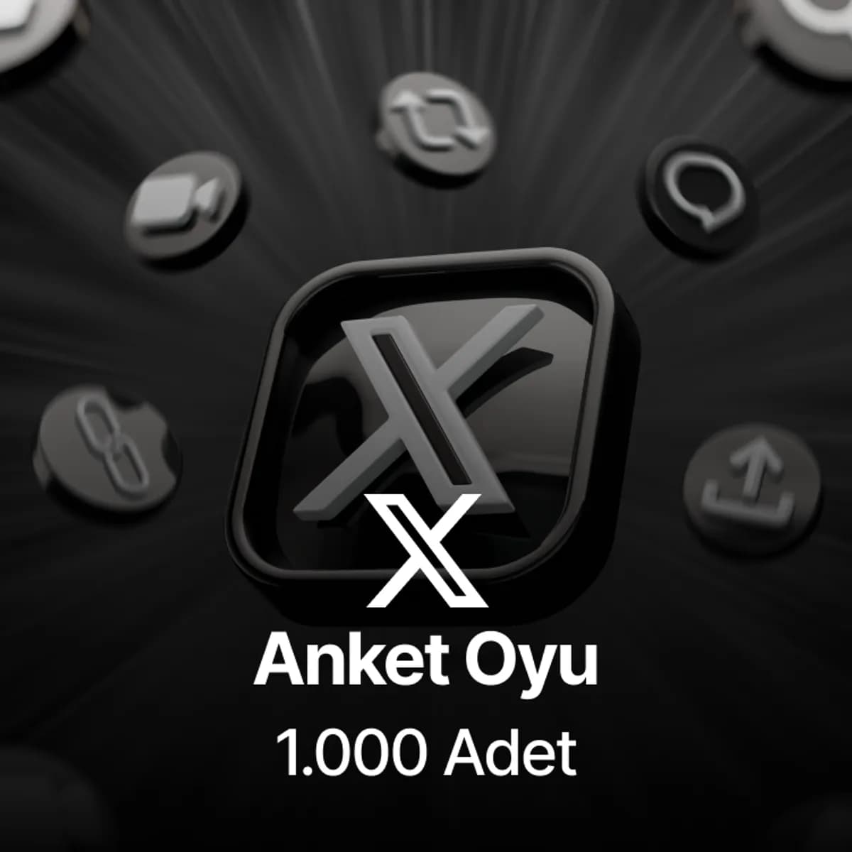 Twitter (X) 1.000 Global Anket Oyu 