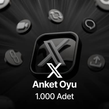 Twitter (X) 1.000 Global Anket Oyu 