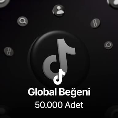 TikTok 50.000 Global Beğeni - Keşfet Etkili