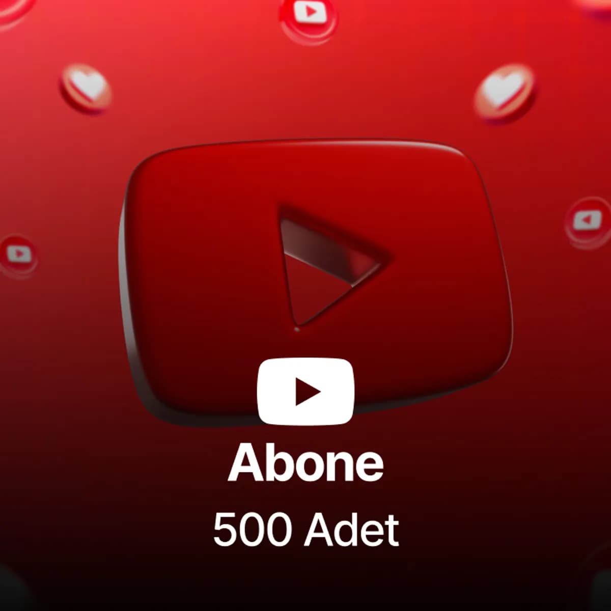 Youtube 500 Abone - Kaliteli Kullanıcılar