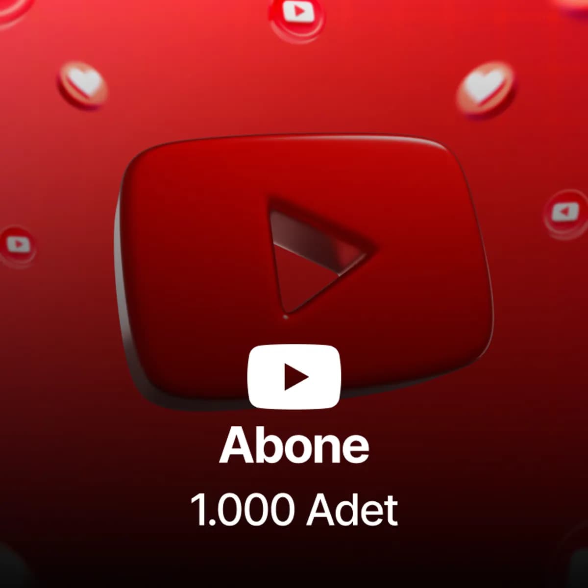 Youtube 1.000 Abone - Kaliteli Kullanıcılar
