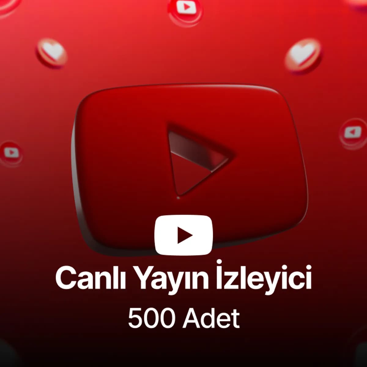 Youtube 500 Canlı Yayın İzlenme - 30 Dakika