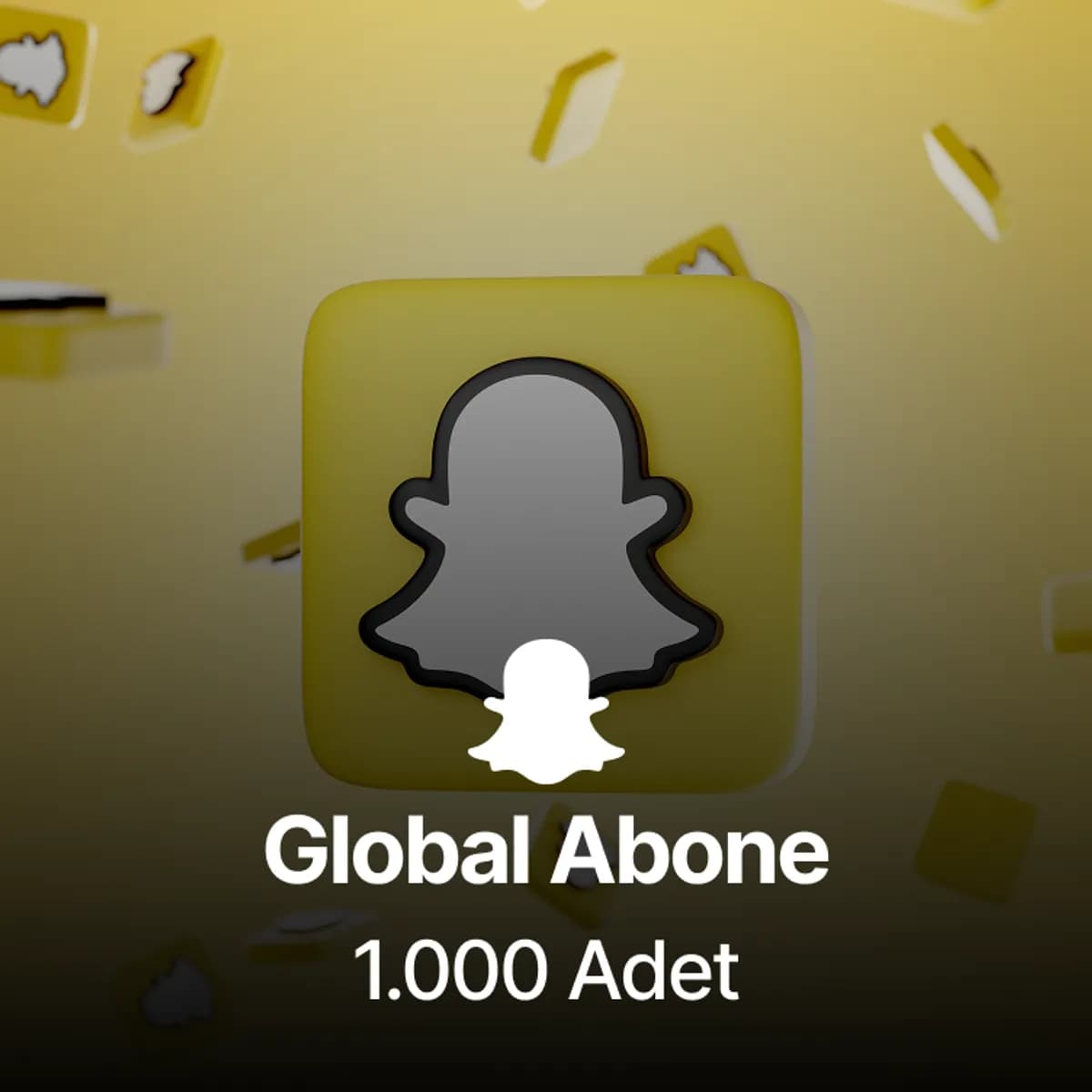 Snapchat 1.000 Abone - Kaliteli Kullanıcılar