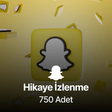Snapchat 750 Hikaye İzlenme   