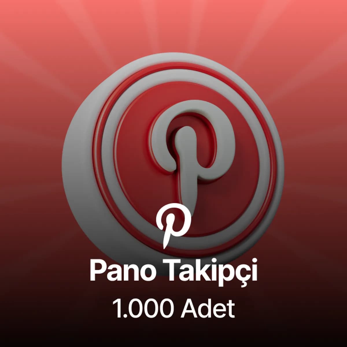 Pinterest 1.000 Pano Takipçi - Kaliteli Kullanıcılar