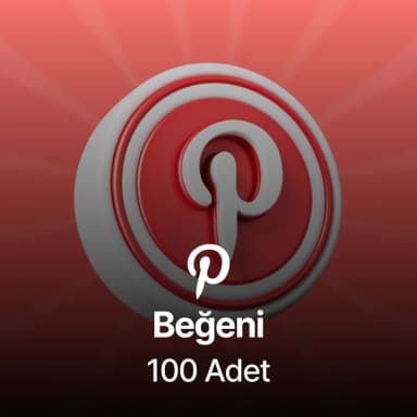 Pinterest 100 Beğeni - Kaliteli Kullanıcılar
