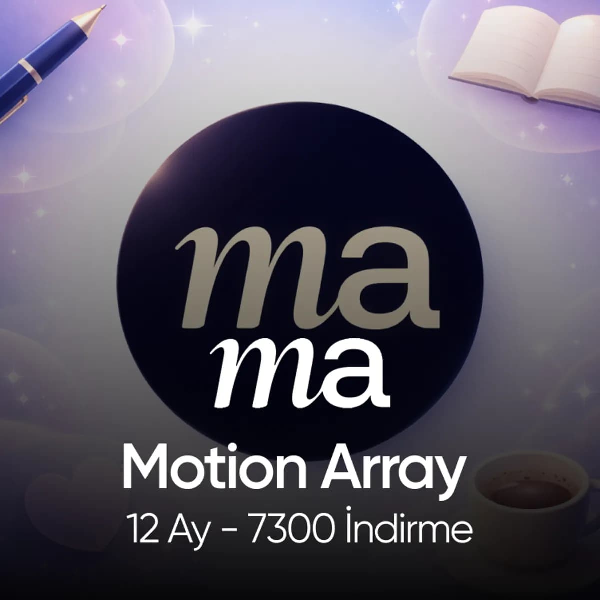Motion Array 12 Aylık 7300 İndirme Hakkı