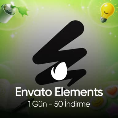 Envato Elements 1 Günlük 50 İndirme Hakkı