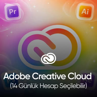 Adobe Creative Cloud – 14 Günlük Hesap (Seçilebilir)