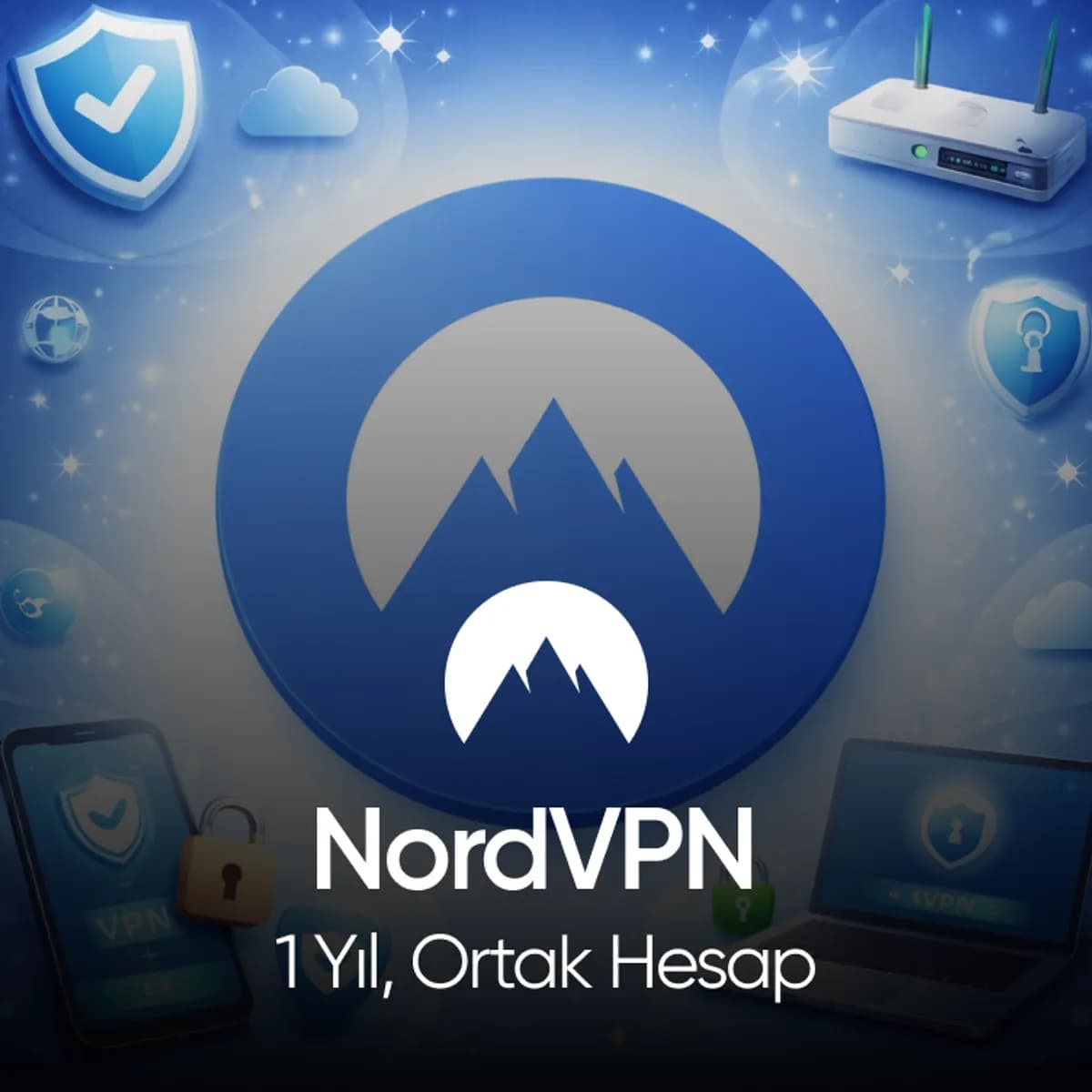NordVPN – 1 Yıl (Ortak Hesap) 