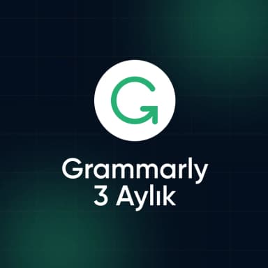 Grammarly – 3 Aylık - Dijital Teslim