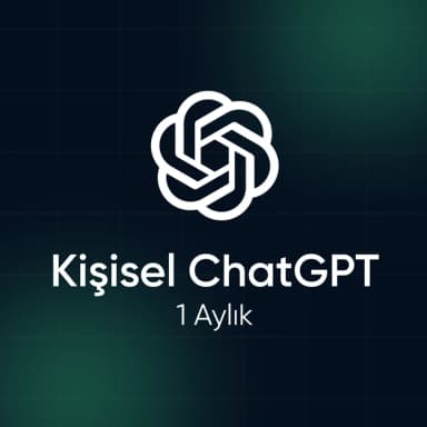 Kişisel ChatGPT – 1 Aylık Dijital Lisans 