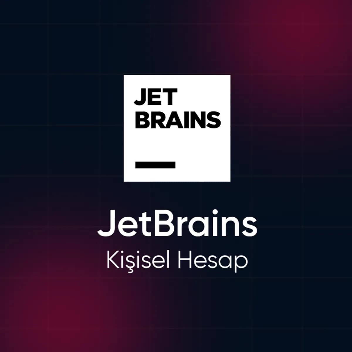 JetBrains – Kişisel Hesap Dijital Lisans