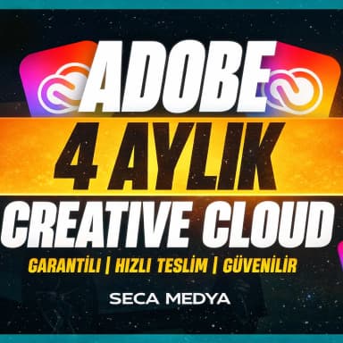 [KİŞİSEL] Adobe Creative Cloud 4 AYLIK