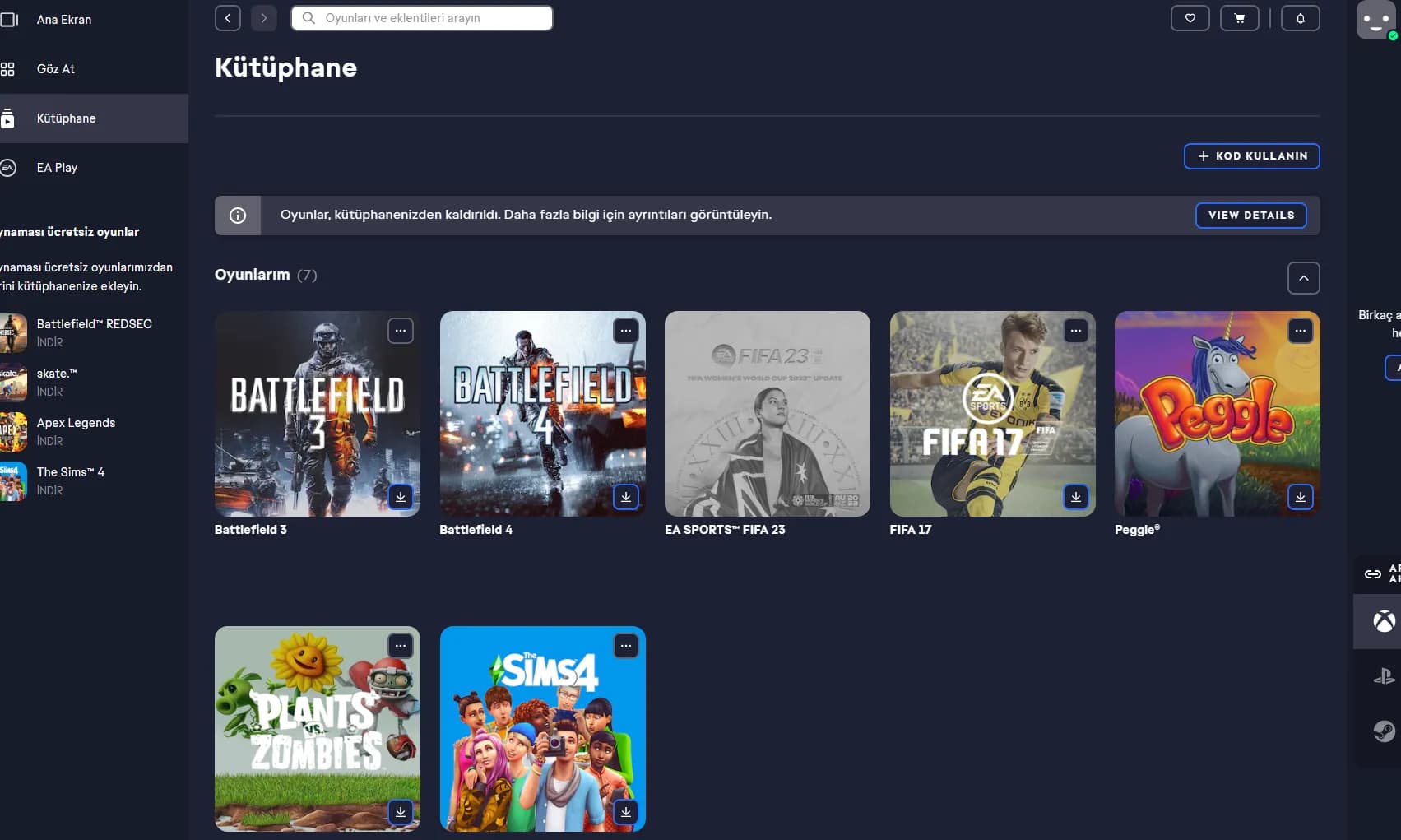 FİFA 17 li  satılık  Ea hesabı 