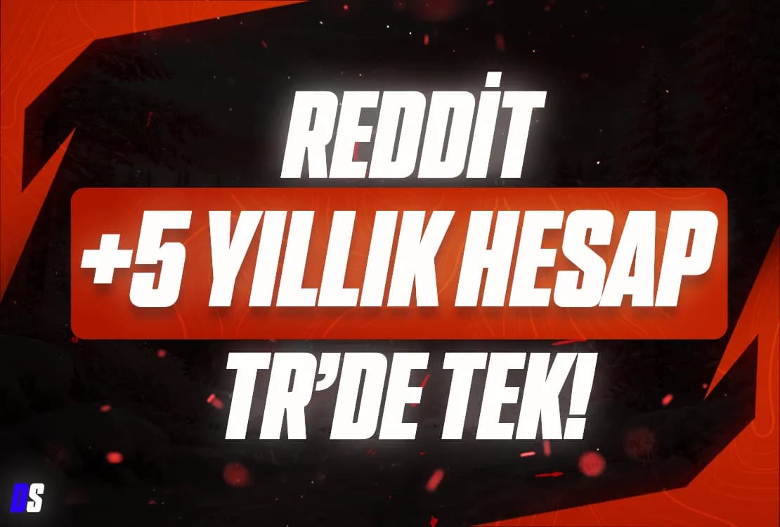 Reddit +5 Yıllık Hesap (TR'de TEK!)